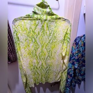 AFRM Mesh Turtleneck Top